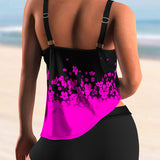 Conjunto de tankini con estampado floral