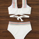 Bikini sexy de tirantes para mujer