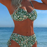 Bikini Floral-Separe String