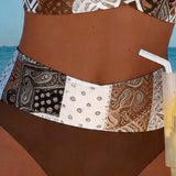 Bikini Patchwork Paisley