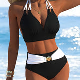 Bikini Doble Cuerda Halter Creador