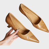 Ali | Zapatos de Punta en Cuero