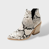 Botines Vaqueros Mujer con Tacón Alto