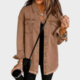Morgana | Camisa Estilo Chaqueta Vaquera