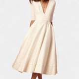 Nylah Vestido Midi A-Line de Encanto Vintage