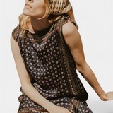 Lorena Vestido Mini Montmartre Foulard