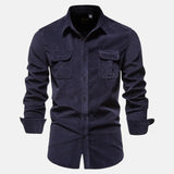 Pedro | Camisa de Corduroy de Manga Larga