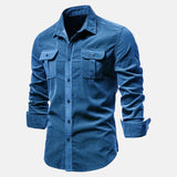 Pedro | Camisa de Corduroy de Manga Larga