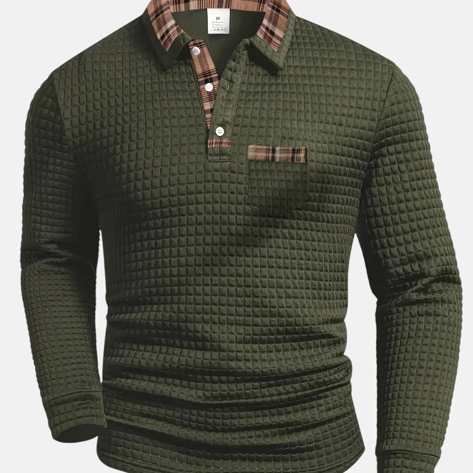 MIGUEL | POLO CON DISEÑO DE CUADROS