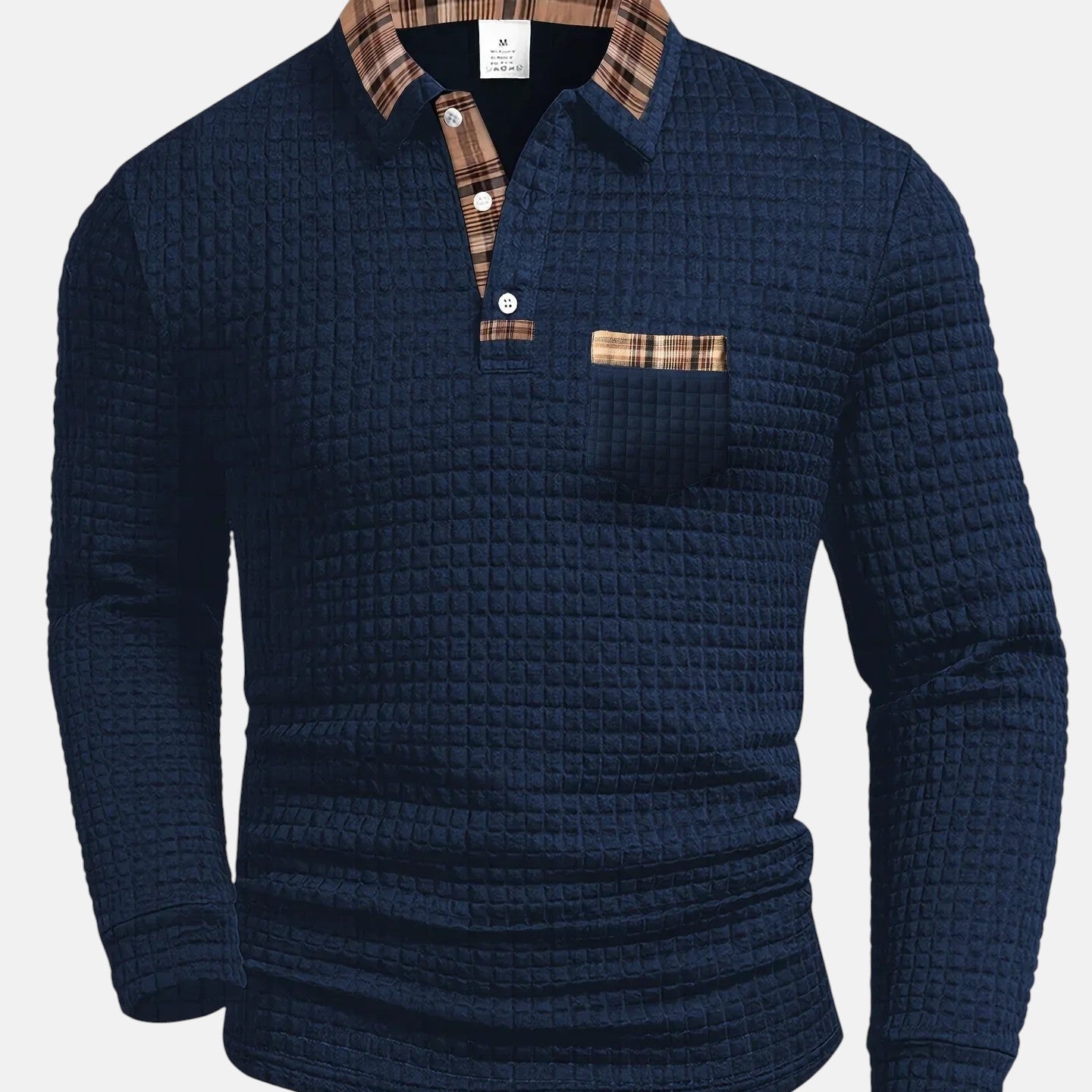 MIGUEL | POLO CON DISEÑO DE CUADROS