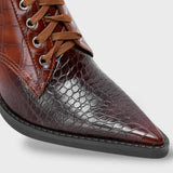 Botas Cowboy Mujer con Cordones