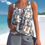Tankini está disponible en estilos y estampados casuales