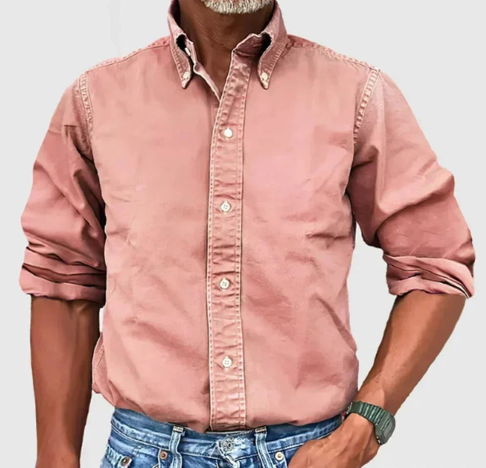 Andrés | Camisa Clásica de Cuello alto