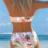 Bikini Bandeau Impreso