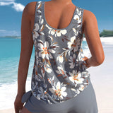 Tankini está disponible en estilos y estampados casuales