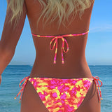 Bikini Sexy Halter Tie-Dye