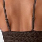Bikini Sexy de Dos Piezas con Tirantes