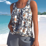 Tankini está disponible en estilos y estampados casuales