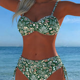 Bikini Floral-Separe String