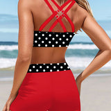 Bañador Deportivo de Lunares Boxer