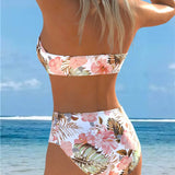 Bikini Bandeau Impreso