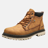 Xavier | Botas de Tobillo Cordones y Suela Rugosa