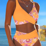 Bikini Floral Impreso Sexy