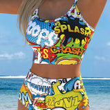 Bikini Casual Vacaciones con Tirantes