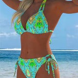 Bikini Colorido con Estampado