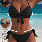 Bikini Sexy Unie Halter