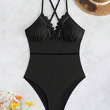 Maillot de Baño Monopieza Uni Sexy Hueco