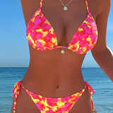 Bikini Sexy Halter Tie-Dye
