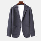 Rodrigo | Cárdigan Estilo Blazer con Bolsillos de Parche
