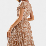 Galilea Vestido Midi Floral de Inspiración Campestre