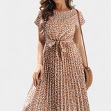 Galilea Vestido Midi Floral de Inspiración Campestre