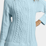 Daina Vestido Mini de Punto con Forma Retorcida