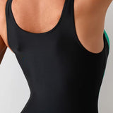 Bañador de Una Pieza Coupe-De-Couleur Sport