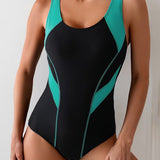 Bañador de Una Pieza Coupe-De-Couleur Sport