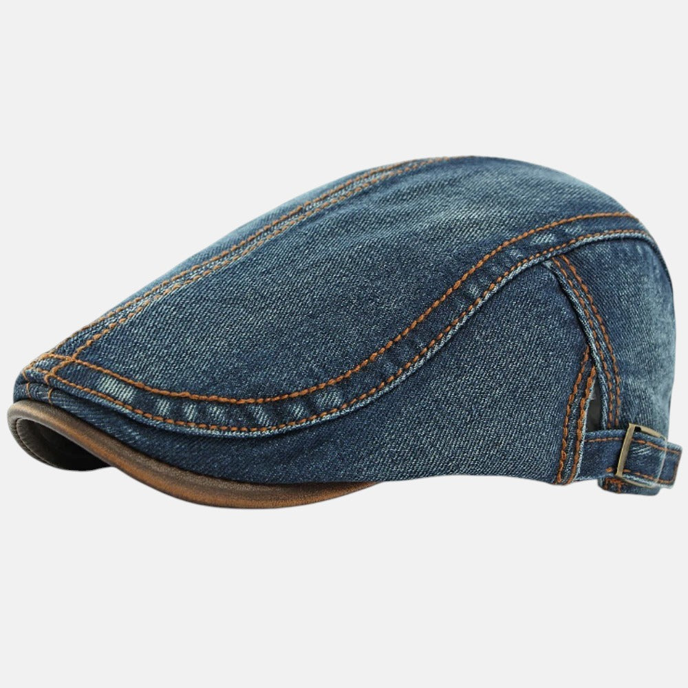 Baretta | Boina ajustable de denim