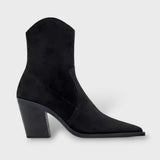 Botines de Ante Marrones Mujer