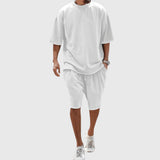 Mateo | Conjunto con camiseta y pantalón corto informal